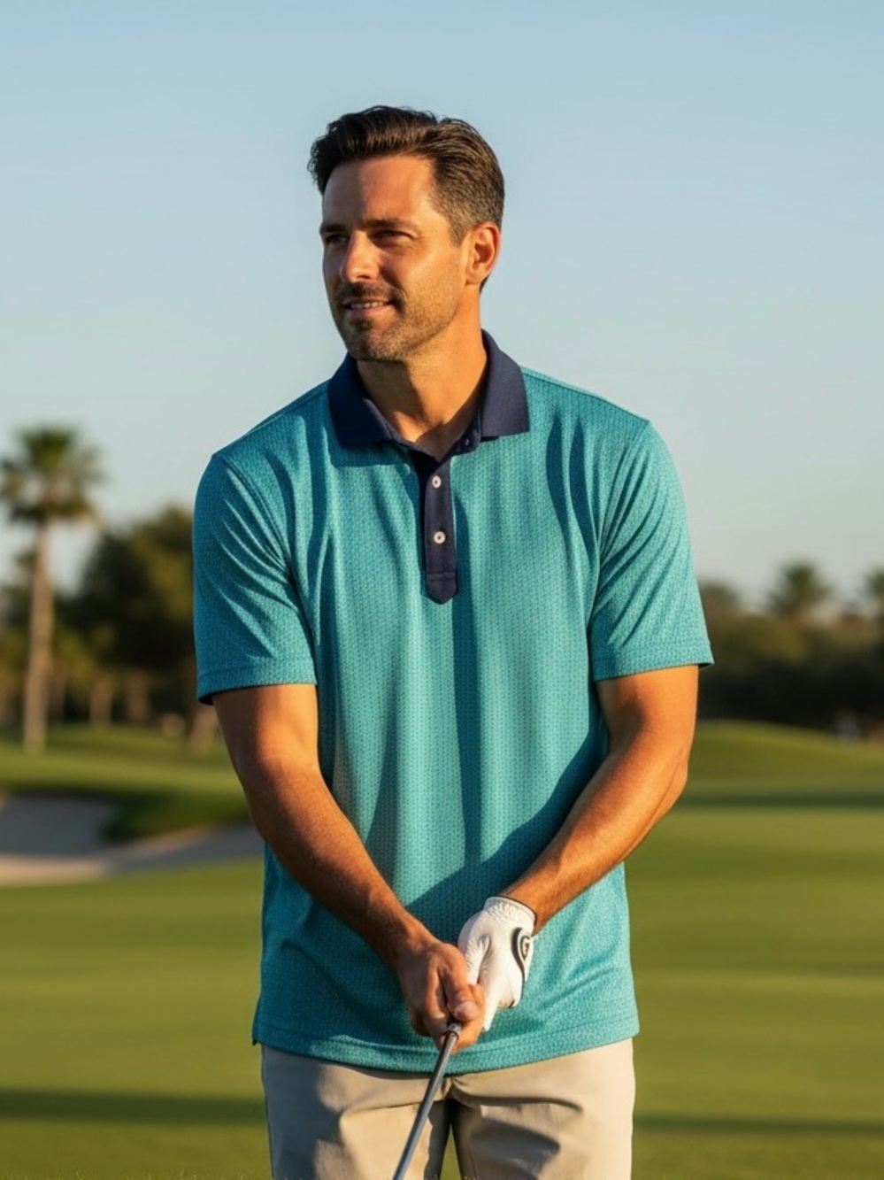 Stitch Golf Men's Performance Polo